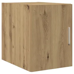 vidaXL Wandregal Handgefertigte Eiche 30x42,5x40 cm Massivholz