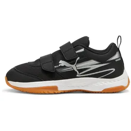 Puma Varion II Hallenschuhe mit Klettverschluss Kinder 01 black/cool light gray/gum 29