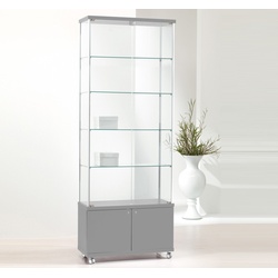 Glasvitrine mit Unterschrank abschließbar JT-A73MA
