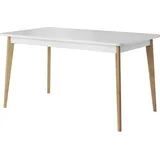 Moderner Holztisch Esstisch Tisch Holz Tische 140/180cm Ess Zimmer Ausziehbar - Braun