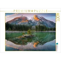 Calvendo Puzzle Hintersee am Morgen 1000 Teile Lege-Größe 64x48cm