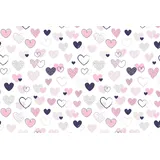 Baumwollstoff Kinderstoff Herzchen Breite 160cm ab 50 cm (0,5m)