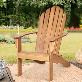 Costway Adirondack-Gartensessel 69 x 88 x 103 cm beige