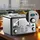 Steinborg SB-2210 XXL 4-fach Toaster 1600 Watt 2x Brötchenaufsatz