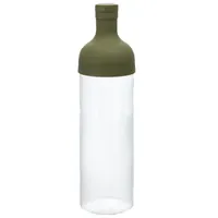 Hario Flasche, mit Sieb grün