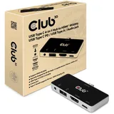 Club 3D CLUB3D CSV-1591 USB-C® / USB Type C 4-in-1 Hub / Dockingstation