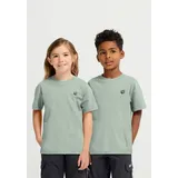 Jack Wolfskin Print T K hike green zinnia 116