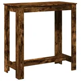 vidaXL Bartisch 102 x 50 x 103,5 cm Braun
