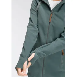 POLARINO Fleecejacke in graugrün, | Gr. 34,