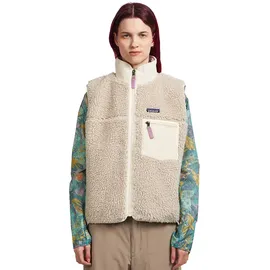 Patagonia Damen Classic Retro-X Weste (Größe L, beige)
