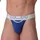 WOH String Sexy Fun blau/weiß L 1er Pack
