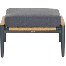 Siena Garden Roma Lounge-Hocker grau