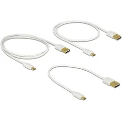 Delock USB-Kabelsatz - weiß