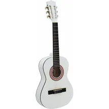Dimavery AC-303 Klassikgitarre 1/2, weiß (Akustik Gitarre), Gitarre, Weiss