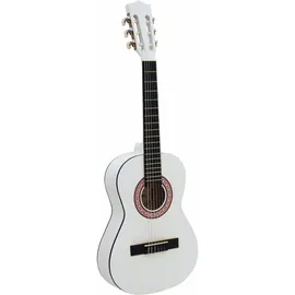 Dimavery AC-303 Klassikgitarre 1/2, weiß (Akustik Gitarre), Gitarre, Weiss