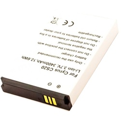 Akku passend für den Cyrus CS20 Akku CYR10022, HE-129384, 3,7 Volt 3400mAh
