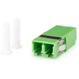 Digitus Lichtwellenleiter-Kupplung, LC/APC, Duplex, ohne Flansch