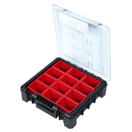 ADB Kleinteilemagazin Kunststoff 40 x 11 x 38,9 cm Schwarz/Rot