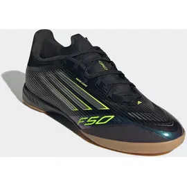 adidas F50 League IN Herren Core Black/Iron Metallic/Lucid Lemon 48