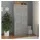 vidaXL Kleiderschrank 80x52x180 grau