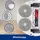 lehongs 18 Stück Zubehör für Roborock Qrevo Edge S5A,Qrevo S5V,Qrevo Curv,Qrevo Curve,Qrevo Curv S5X,Qrevo Edge Staubsauger, 1 Paar Hauptbürsten, 6 Seitenbürsten,2 Filter,4 Lappen,2 Staubbeutel,1 Bürste