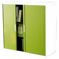 Paperflow easyOffice Rollladenschrank 110 x 104 x 41,5 cm grün