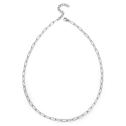 Firetti Kette ohne Anhänger »Schmuck Geschenk Chain« Firetti edelstahlfarben 50