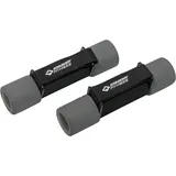 Donic Schildkröt Schildkröt Fitness 960009 - Soft Hanteln Aerobic 1.0 Kg Set, anthrazit-schwarz