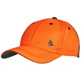 Seeland Cap Venture Pine green-hi-vis orange, One Size