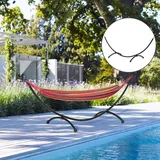 Outsunny Hängemattengestell 3m Hängemattenständer mit Zugseil Garten Strand