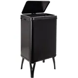 Wellhome Intelligente Mülltonne 40 l Schwarz