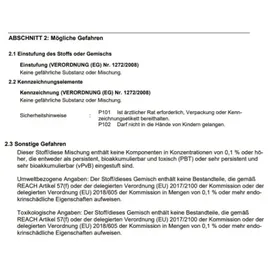 Alpina Kreativ Glitter Silber 40g