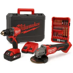 Milwaukee Power-Set 3-teilig – Schlagbohren, Trennen & Organisieren