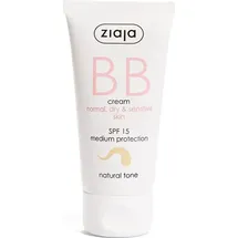 Ziaja Bb Cream Pieles Normales, Secas y Sensibles Spf15 Natural - 50 Ml