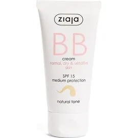 Ziaja Bb Cream Pieles Normales, Secas y Sensibles Spf15 Natural - 50 Ml