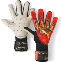 Puma Ultra Ultimate 1 Negative Cut Torwarthandschuhe fiery coral/fizzy