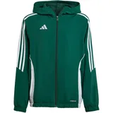 adidas Tiro 24 Windbreaker Kinder - team Dark green/white 152