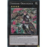 MP17-DE208 - Zoodiak-Drachzack - Secret Rare - DE - im Set mit Ultrapro Toploader - Yugioh