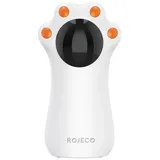 rojeco interaktives Laser-Katzenspielzeug weiß
