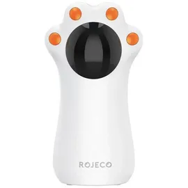 rojeco interaktives Laser-Katzenspielzeug weiß