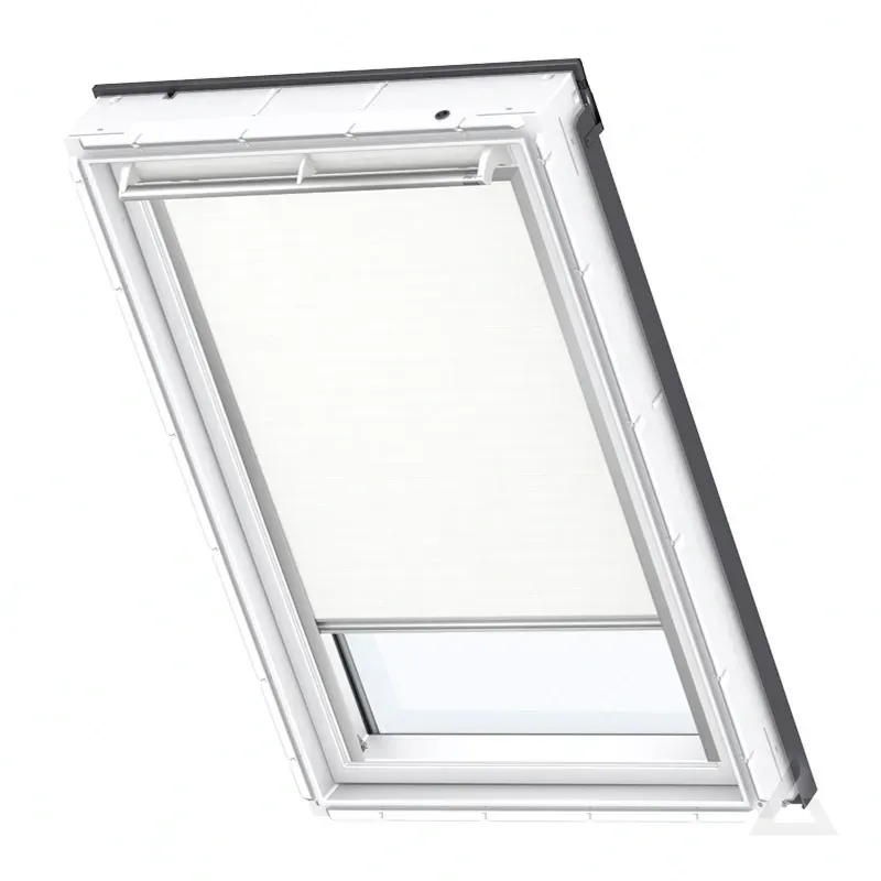 VELUX Verdunkelungs-Rollo Duo DFD M06 1025SWL Weiß/Weiß, weiß