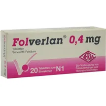 Verla-Pharm Arzneimittel GmbH & Co. KG Folverlan Folsäure Tabletten 20 St.