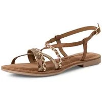 TAMARIS Sandalette Damen Flach braun,EU 40