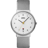 Braun Classic BN0032 Milanaise 40 mm BN0032WHSLMHG