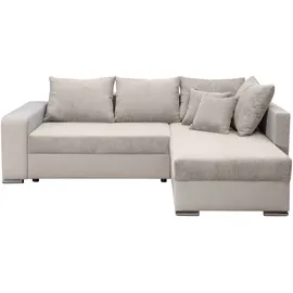 Collection AB »L-Form« Regalarmlehne mit LED RGB Beleuchtung,Bettfunktion und Bettkasten