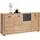 XORA Sideboard, Anthrazit, Eiche Artisan, Kunststoff, 5 Fächer, 1 Schubladen, 178.6x88.7x38 cm, Typenauswahl, Beimöbel erhältlich, stehend, - Sideboards,