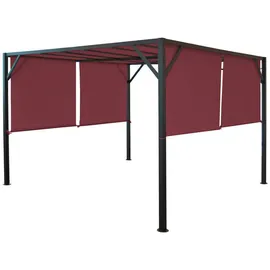 Proregal Ersatzdach Pavillon Baia 1 x 2,72 x 4,96 m Rot