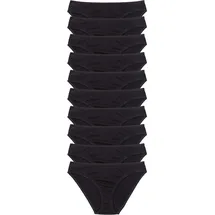 bonprix Slip 10 St. Schwarz 44/46