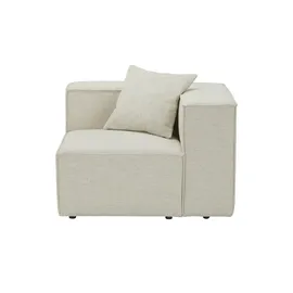 Sofa.de Sofamodul Element Armlehne links Trillo ¦ beige ¦ Maße (cm): B: 104 H: 73 T: 96.0