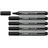 Filzstift Pen 68 Max 5 St. schwarz